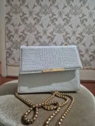 qaşlı çanta: Ağ çanta Zərif və dəbli görünüş istəyənlər üçündür Gündəlik və ya — 2