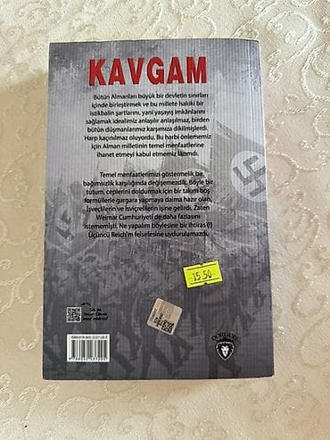 piyano satışı: “Kavgam” (Adolf Hitler) kitabı 15.50 aznə alınıb. 12 aznə satılır✨ — 2