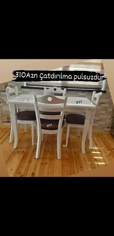 Masa və oturacaq dəstləri