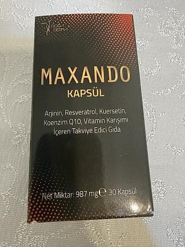 Maxando kapsulu 4 qutu Müalicə üçün Türkiyədən alnıp Müalicə bitdiyi — 1