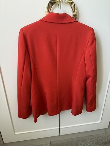 pencek: Qadın üçün tünd narıncı/qırmızı blazer — 3