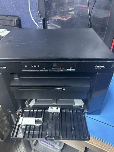 Canon MF3010 Kopya skaner print Ağ qara çap edir İdeal vəziyyətdə