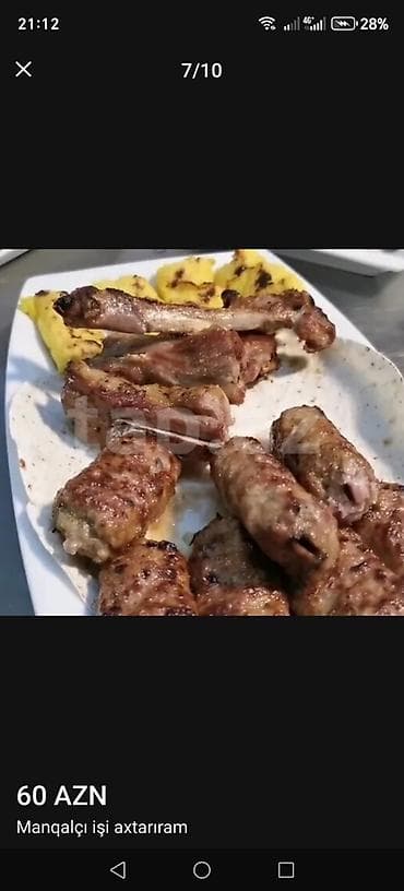 fincan uzərində cap: Kababçı – İşimiz Kabab Peşəkar manqal və kabab xidmətləri: - Açıq — 3