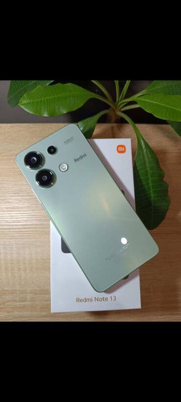 Redmi Note 13, 256 GB, rəng - Yaşıl, İki sim kartlı, Face ID, Sensor