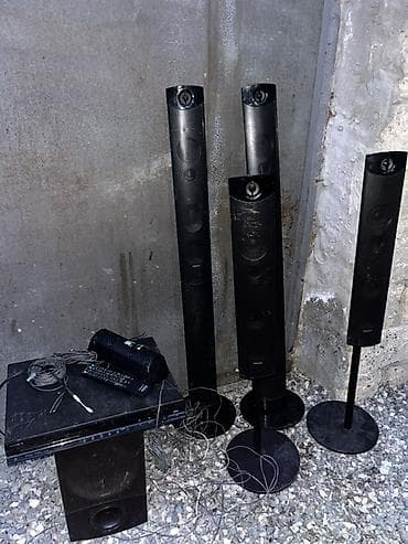 ayfon 7 plus: Sony ev kinoteatrı akustik sistemi Komplekt: - 2 ədəd hündür “tower” — 5
