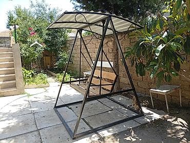 divan mebelleri: Yeni, Divan-yelləncək, Zontikli, Metal — 8