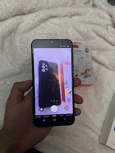 iphone 17 e: Samsung Galaxy A24 4G, 128 GB, rəng - Qara, Barmaq izi, Face ID — 7