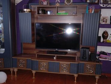 Qonaq otağı mebel dəsti: 3 şkaf 500 AZN ağır materialdi problemləri