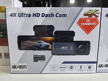 Видеорегистраторы: TOMBOSS 4K Ultra HD Dash Cam – 4K+WiFi avtomobil videoqeydiyyatçısı — 1