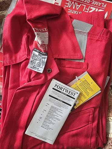 Portwest FR/AS iş geyimi – alovadavamlı və antistatik kombinezon -