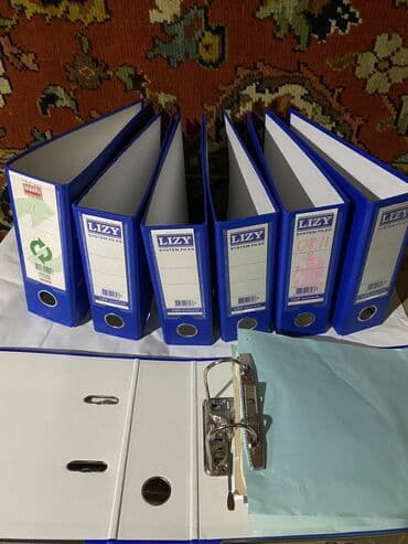 Папки для бухгалтерских Документов формат а5, размер: 225х280см, в