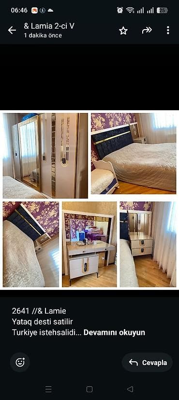 islenmis taxtlar: 2641 //& Lamie Yataq desti satilir Turkiye istehsalidi Qiymet — 1