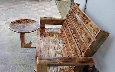 bag stullari: Yeni, 120, Arxalı, Taxta — 3