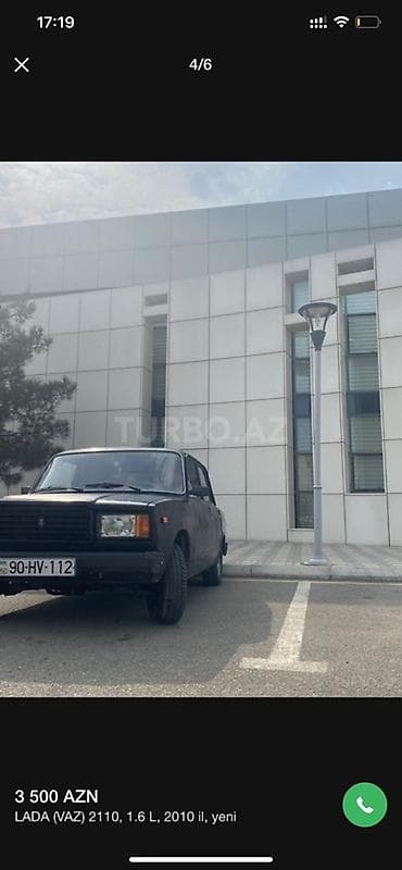 06 sekileri: VAZ (LADA) 2107: 1.6 l | 2010 il Sedan — 5