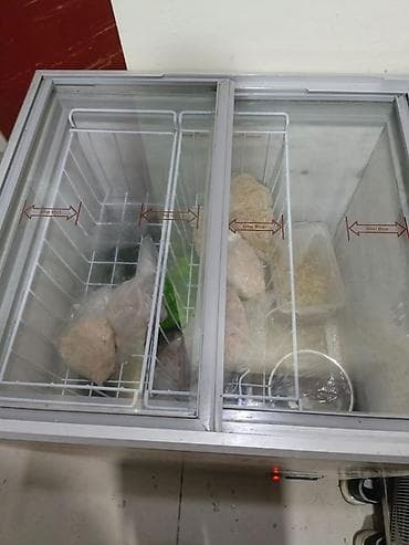 soyuducu satılır: Sürgülü şüşə qapaqlı vitrin dondurucu - Tip: üfüqi tipli vitrin — 3