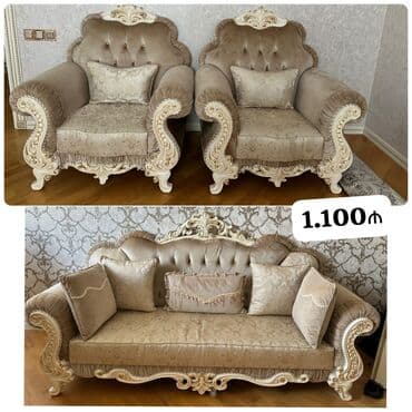 metbex kunc divanlari qiymetleri: Divan, 2 kreslo — 1