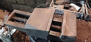 vintir: Ağır tip metal işləri üçün dəzgah üstü mengə - Material: tam — 3