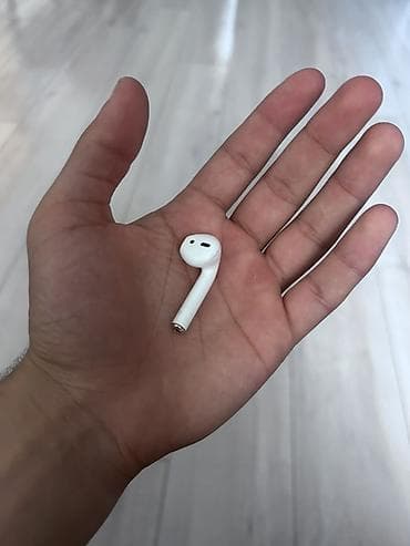 sur mikrofon: İşlənmiş Simsiz (Bluetooth) Qulaqcıqlar, Apple, rəng - Ağ — 6