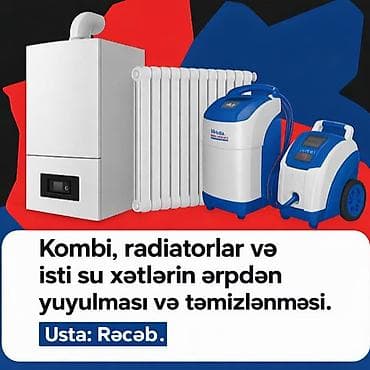 kompressor təmiri: Kombi radiatorlar (radiatorlar sökülmədən) isti su xətlərin və — 10
