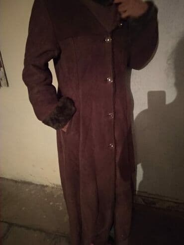 kurtka modelleri 2020: Palto, Adamo, XL, rəng - Qəhvəyi — 1