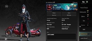 PUBG Mobile hesabı – Avropa serveri Xüsusiyyətlər: - Səviyyə: 71, RP — 6