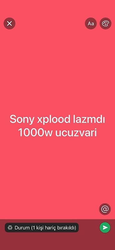 Məhsul: Sony Xplod avtomobil sabvuferi/amplifikatoru Gücü: 1000W — 1