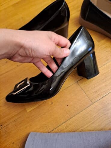 tangetka ayaqqabi modelleri: Tuflilər, Ölçü: 37, rəng - Qara, Yeni — 4