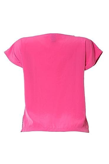 off white duks: Məhsul: Payetli qısaqoll bluz • Dizayn: Ön hissəsi tam payetlidir — 3