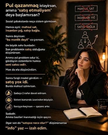 ps satış: Satış etmədən gəlir qazanmaq üçün komanda modeli Məhsul satmaq — 1