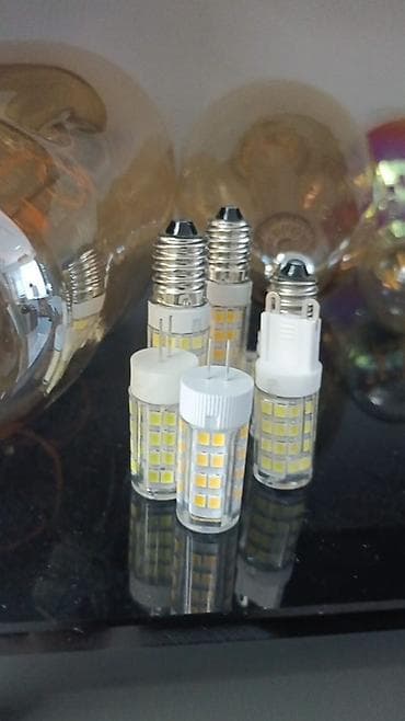 koridor: LED “Corn” tipli lampalar - Güc: 12W (korpus üzərində qeyd “12W — 2