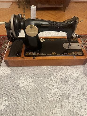 Mexaniki tikiş maşını – stolüstü, qoldan fırladılan model — 5