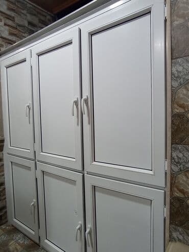 мойка шкаф для кухни: İşlənmiş Plastik qapı Çərçivə ilə, Ünvandan götürmə — 1