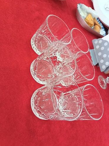 süd cəni: Stəkanlar, rəng - Ağ, Şüşə, 6 ədədli dəst, Azərbaycan — 1