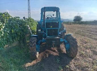 qoşqu turbo az: Traktor Belarus (MTZ) 82, 1985 il, 82 at gücü, motor 4.7 l, İşlənmiş — 1