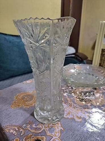 Salam xrustal meyve qabı satılır 50mnt, vaza 50mnt — 2