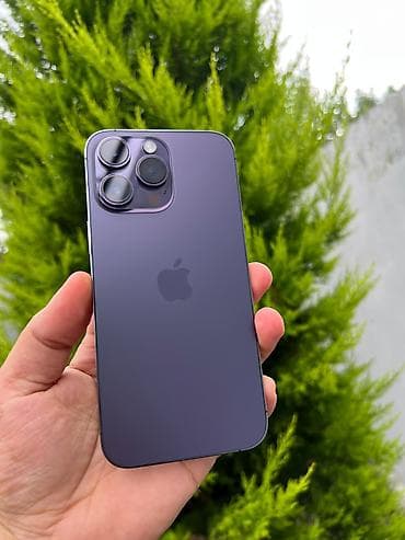 mac pro: IPhone 14 Pro Max, Deep Purple, Face ID — 1