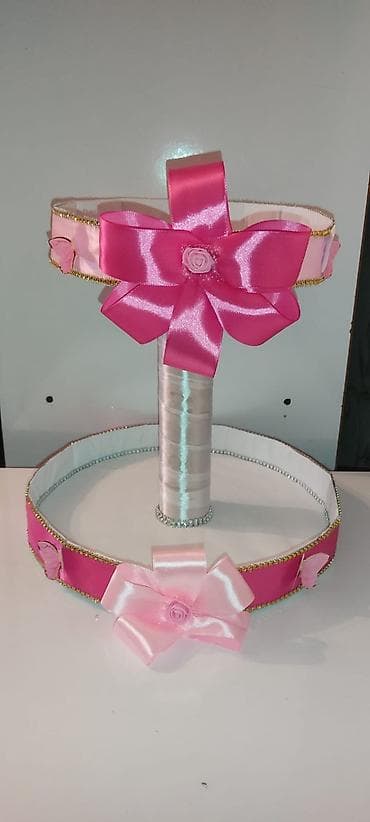 Ковры: Handmade dekorativ təqdimat/tray dəsti - 2 mərtəbəli — 3