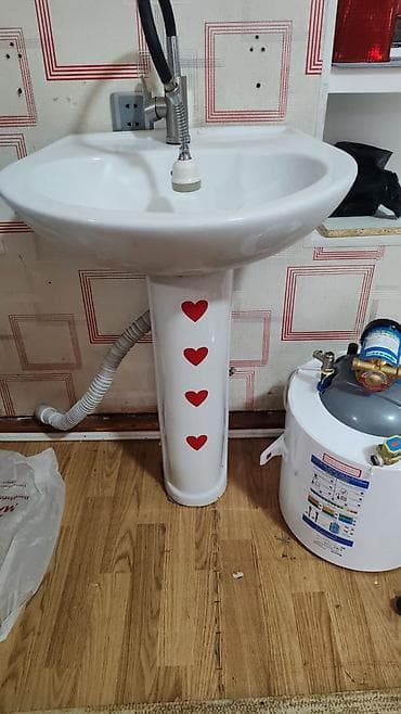 lavabo: Krantla dest birlikde 60 manat kod xatira vusal - Oval kasa forması — 1