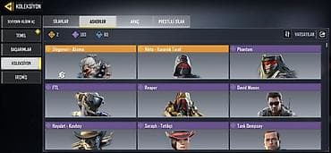 Call of Duty: Mobile hesabı – yüksək səviyyəli kolleksiya və nadir — 5