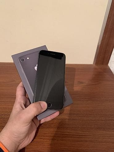 iphone 13 pro max kreditle: IPhone 8, Qara, Barmaq izi — 1