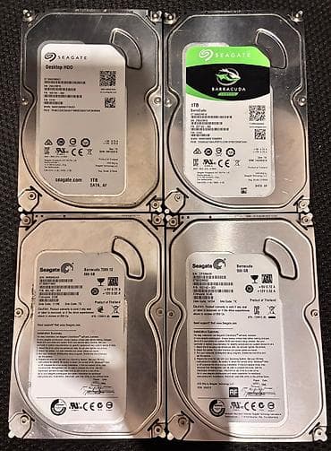 artel tv pult: Daxili Sərt disk (HDD) Seagate, 1 TB, 7200 RPM, 3.5" — 1