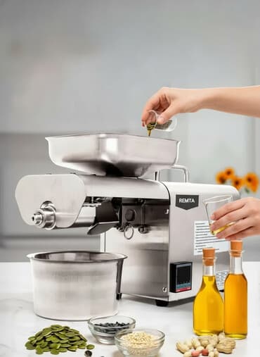 реклама бизнес плана: Remta yağ sıxan aparat Gücü maksimum 800W ekranlı model Toxum — 1