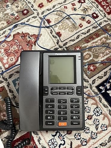 Stasionar telefon Panasonic, Simli