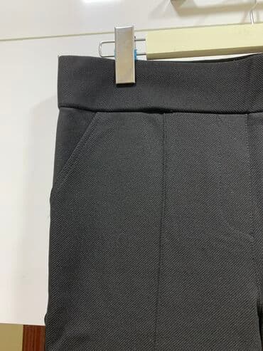 Köynəklər: Klassik qadin salvari qara reng 42 razmer payiz qis fesli ucun cekisi — 8