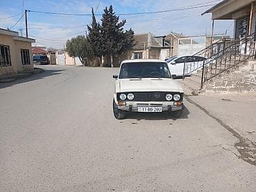 radiatoru: VAZ 2106 sedan - Kuzov: 4 qapılı sedan, krem rəng - Mühərrik — 2