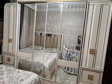 sultan mebel yataq desti: İkinəfərlik çarpayı, Dolab — 4