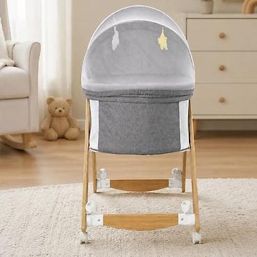🆕 **Yeni Gəldi – Körpələr üçün Qatlana Bilən Beşik** 👶💛 ✨ Körpənizin — 5