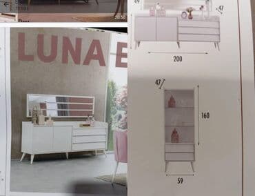 *Sada* qonaq mebeli yenidir pakofka ağzı bağlı qutudadir kamod 150 AZN