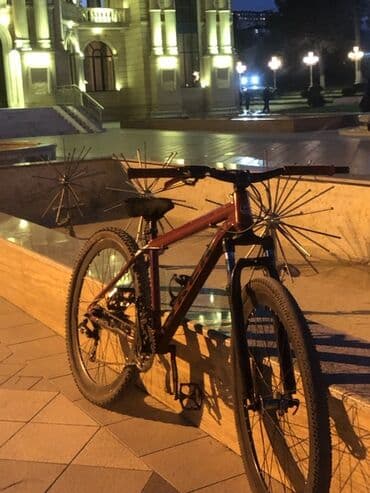 salcano велосипед цена: TREK dağ velosipedi - Çərçivə: Alüminium hardtail, qırmızı rəng, TREK — 2