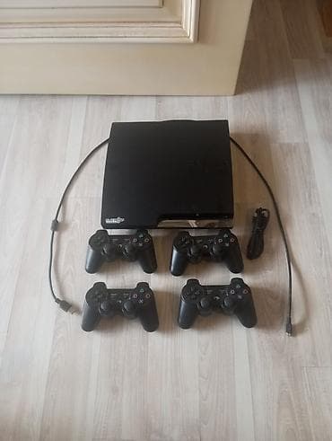 PlayStation 3 oyun seti - PS3 konsolu (üstündə “Play Room” — 1